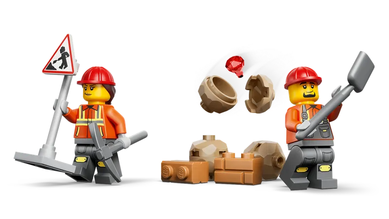 Yellow Backhoe Loader by LEGO – product photo 4 of 12