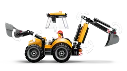LEGO Yellow Backhoe Loader (60480) - afbeelding 5