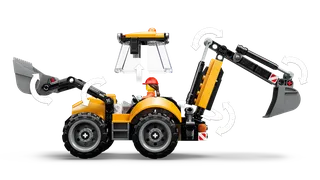 Yellow Backhoe Loader by LEGO – product photo 6 of 12