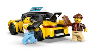 Gele taxi van LEGO – productfoto 5 van 12