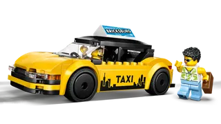 Gele taxi van LEGO – productfoto 6 van 12