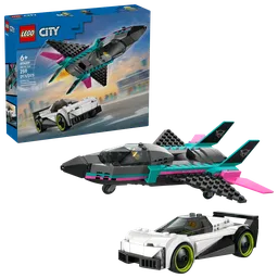 LEGO Jet vs. Car (60489) - afbeelding 1