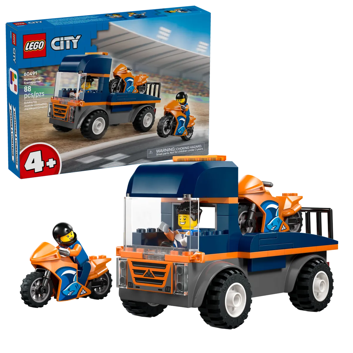 LEGO Motorcycle Transporter (60491) - Bild 6