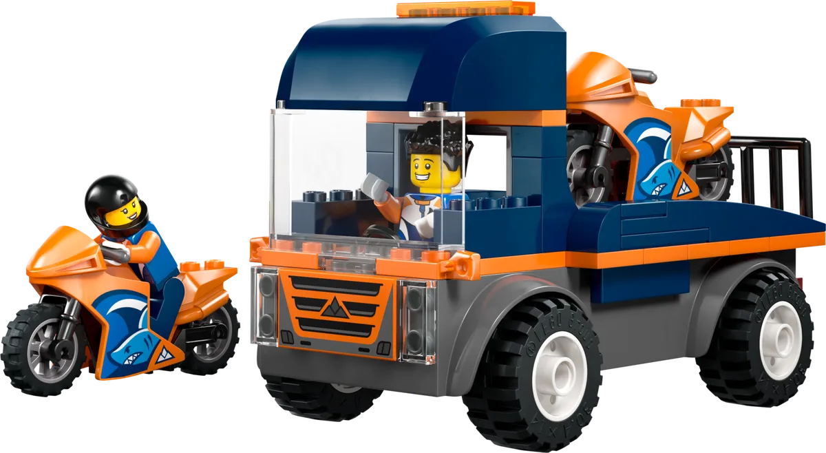 LEGO Motorcycle Transporter (60491)