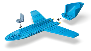 Passenger Jet van LEGO – productfoto 6 van 13
