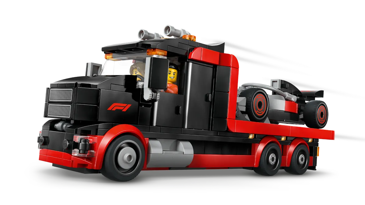 LEGO F1® Display Truck with Audi F1® Race Car (60493) - afbeelding 9