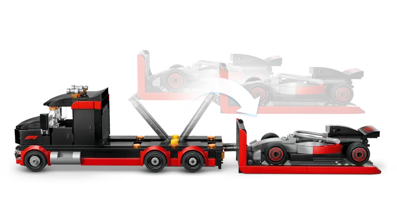 F1® Display Truck with Audi F1® Race Car de LEGO – photo du produit 3 sur 10