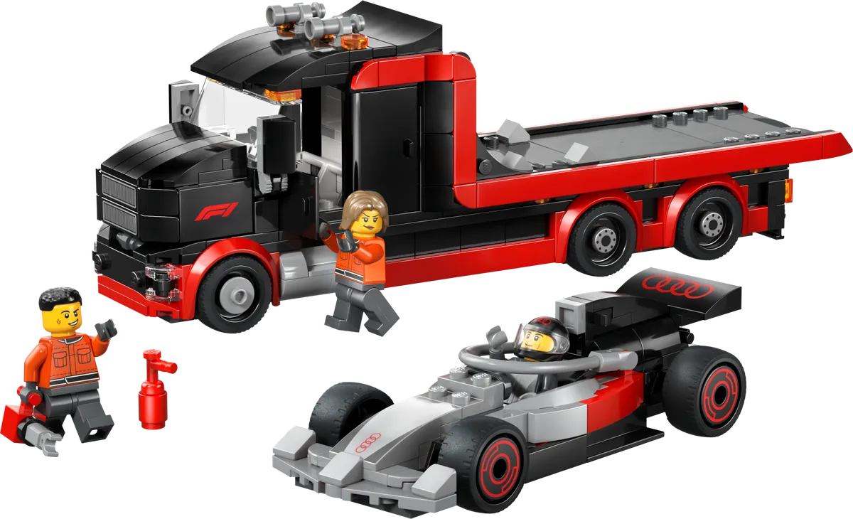 LEGO F1® Display Truck with Audi F1® Race Car (60493)