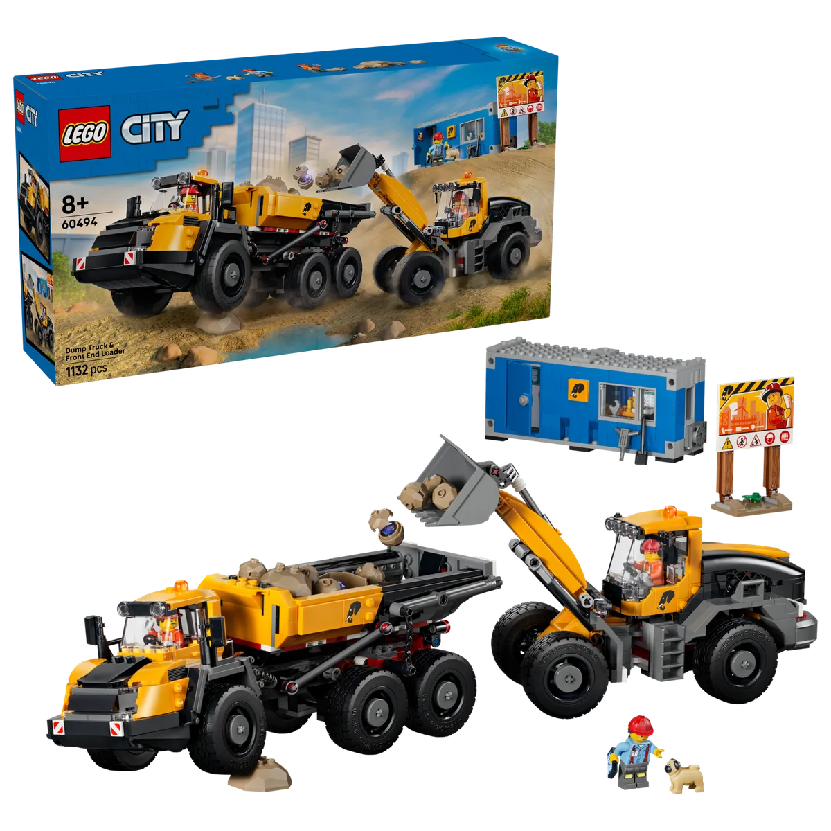 LEGO Dump Truck & Front End Loader (60494) - Bild 5