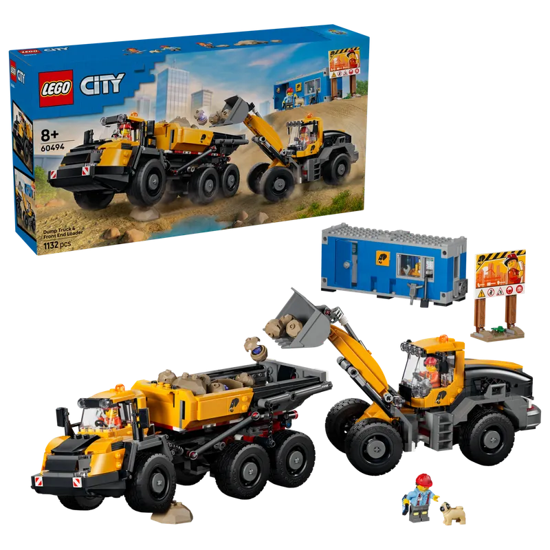 Dump Truck & Front End Loader fra LEGO – produktbillede 2 af 11