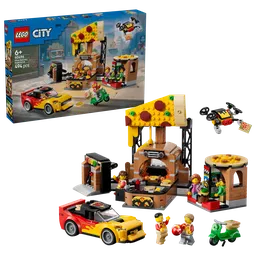 LEGO Pizza Delivery Experience with Vehicles (60496) - image 1