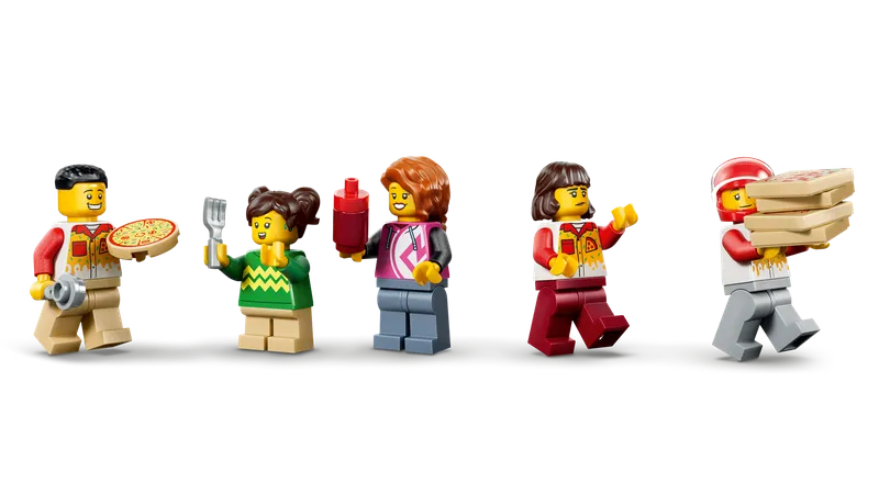 Pizza Delivery Experience with Vehicles von LEGO – Produktfoto 3 von 12