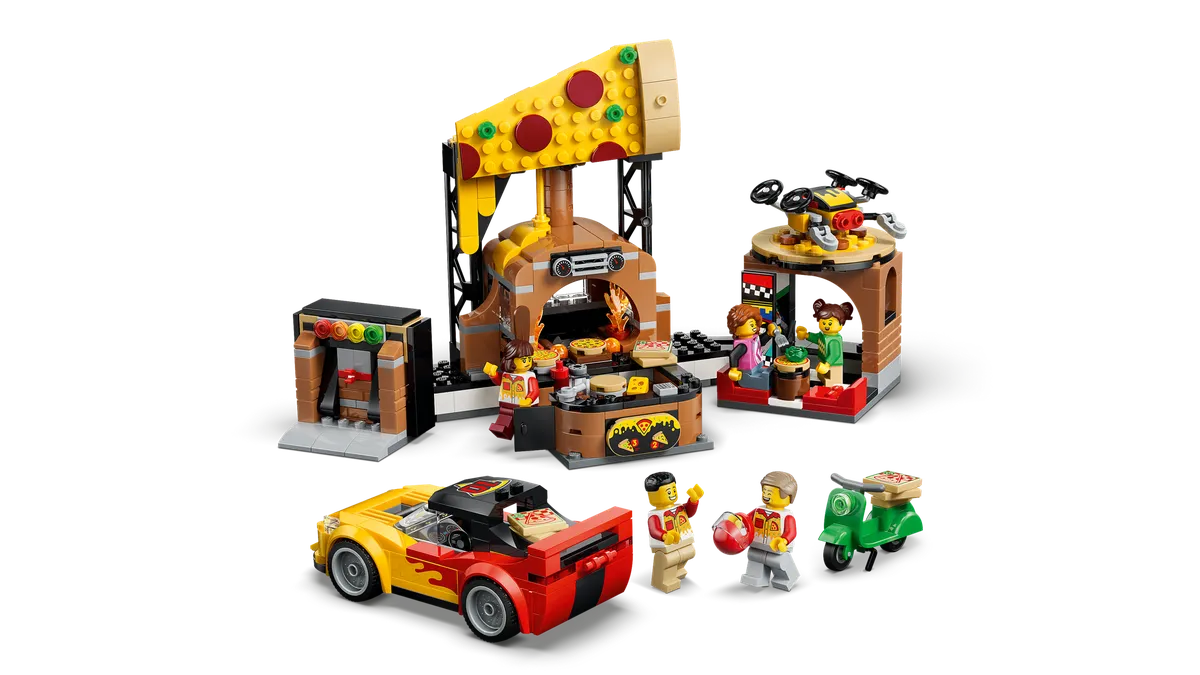 LEGO Pizza Delivery Experience with Vehicles (60496) - Bild 2