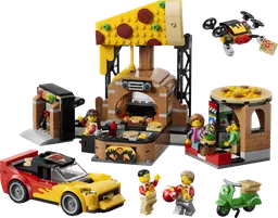LEGO Pizza Delivery Experience with Vehicles (60496)