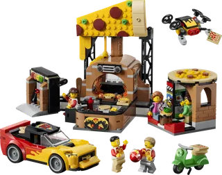 Pizza Delivery Experience with Vehicles von LEGO – Produktfoto 1 von 12