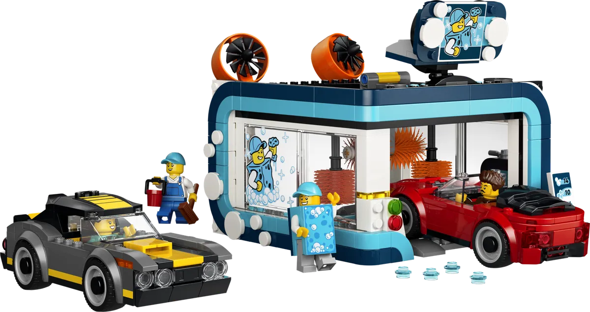LEGO Drive-Through Car Wash (60497)