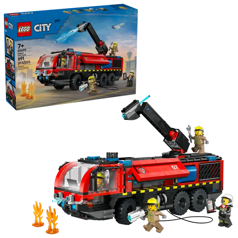 LEGO 60499 Airport Fire Truck detail image