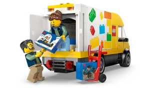 De LEGO® bestelwagen van LEGO – productfoto 3 van 11