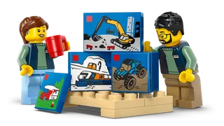 De LEGO® bestelwagen van LEGO – productfoto 5 van 11