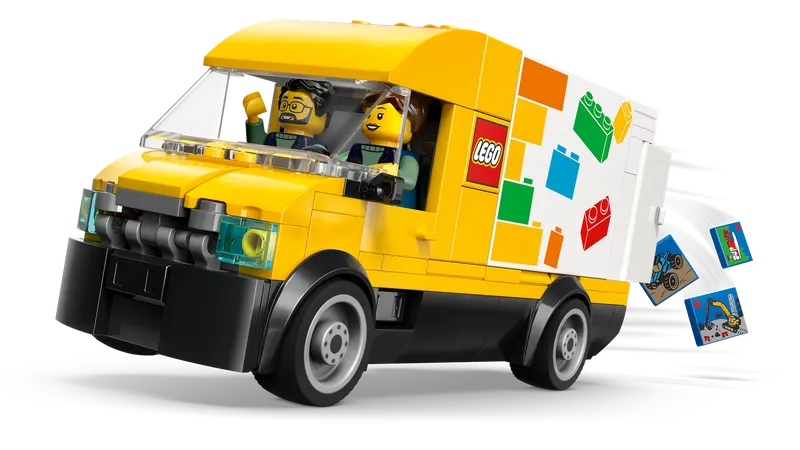 De LEGO® bestelwagen van LEGO – productfoto 6 van 11