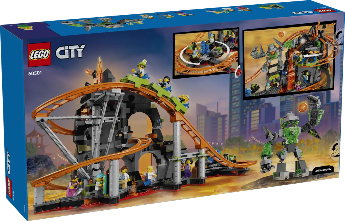 LEGO Lava Land Roller Coaster Park (60501) - Bild 11