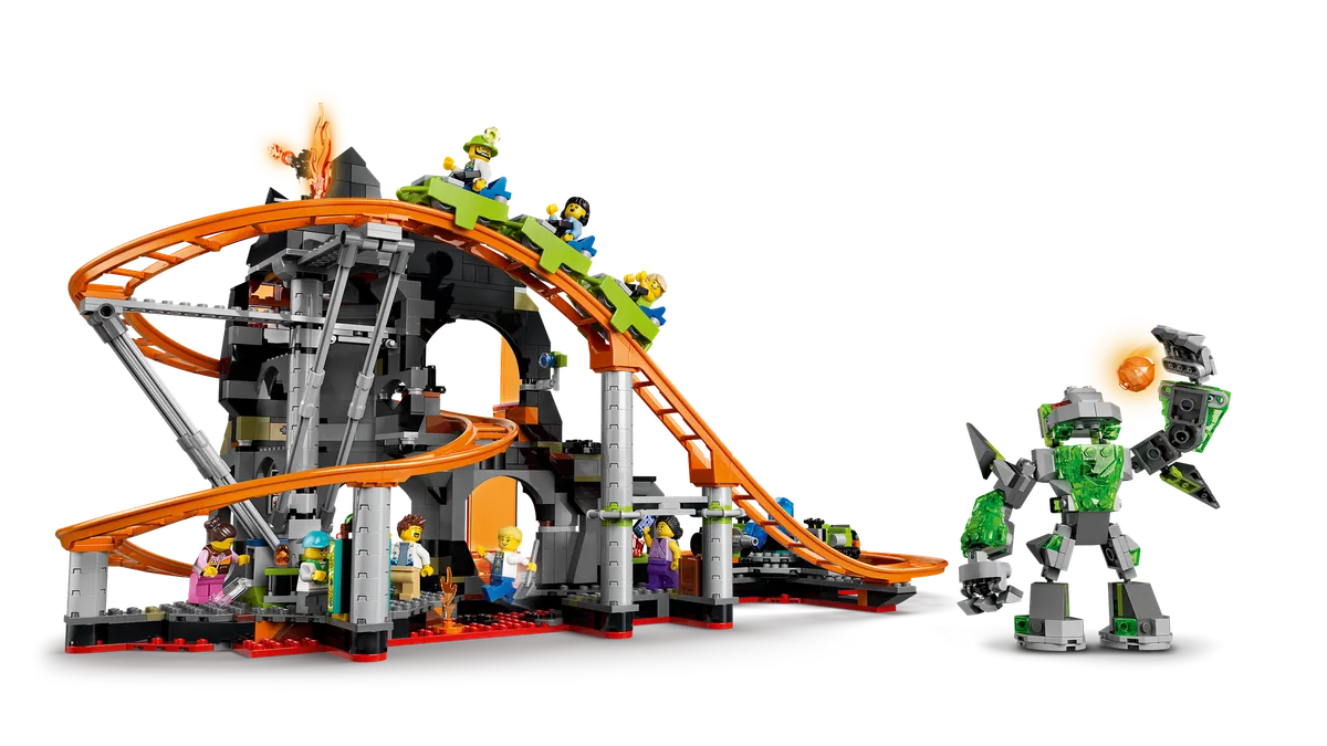 LEGO Lava Land Roller Coaster Park (60501) - Bild 2