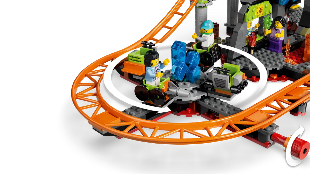 LEGO Lava Land Roller Coaster Park (60501) - Bild 4