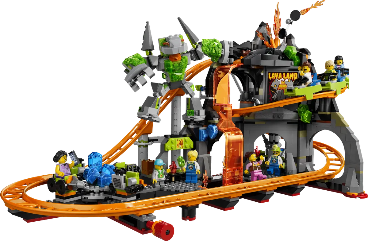 LEGO Lava Land Roller Coaster Park (60501)