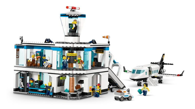 LEGO 60502 Airport with Airplane detail image
