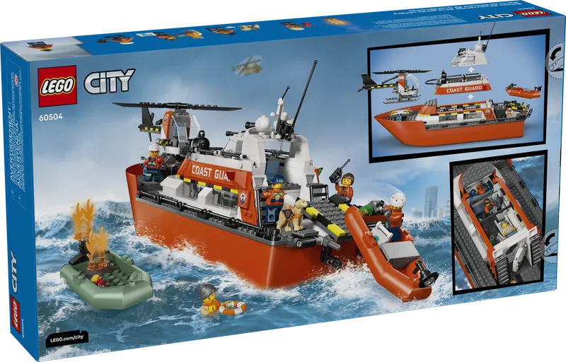 Coast Guard Rescue Boat & Helicopter by LEGO – product photo 11 of 11