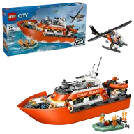 Kustwacht reddingsboot met helikopter - Afbeelding 2 van 11