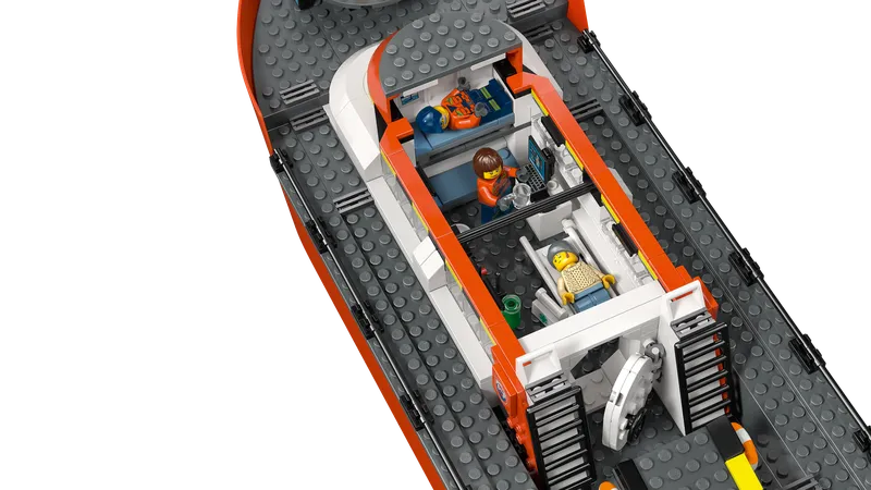 LEGO 60504 Coast Guard Rescue Boat & Helicopter detail image
