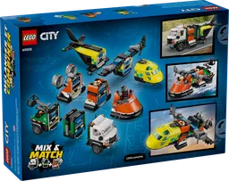 LEGO Airplane, Service Truck & Hovercraft Remix (60505) - afbeelding 11