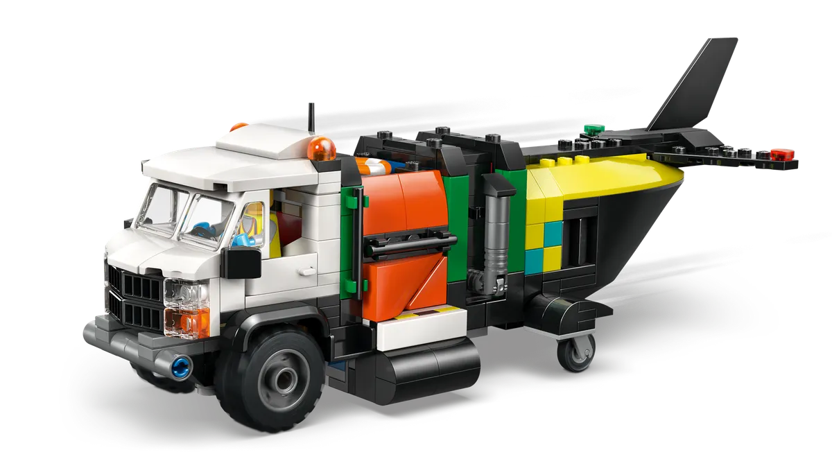 LEGO Airplane, Service Truck & Hovercraft Remix (60505) - Bild 1