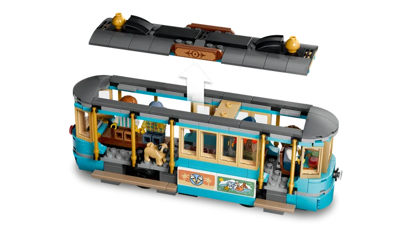 LEGO 60506 Classic Beach Streetcar detail image