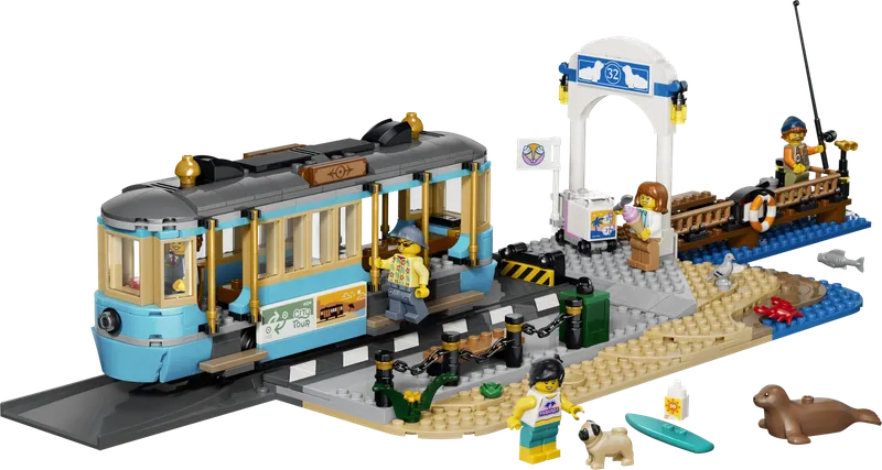 LEGO 60506 Classic Beach Streetcar, 693 stenen