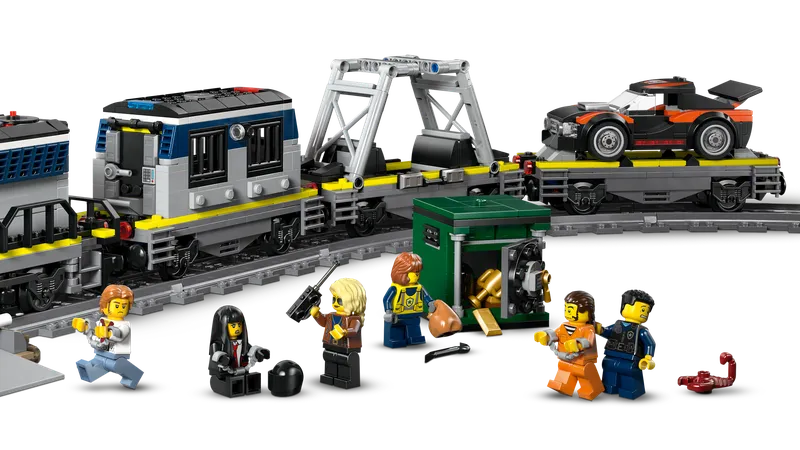 Overval op politietrein van LEGO – productfoto 11 van 18