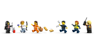 Overval op politietrein van LEGO – productfoto 7 van 18