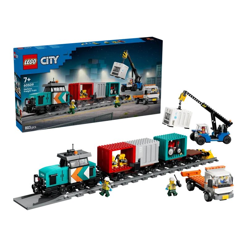 Harbor Freight Train with Crane & Truck