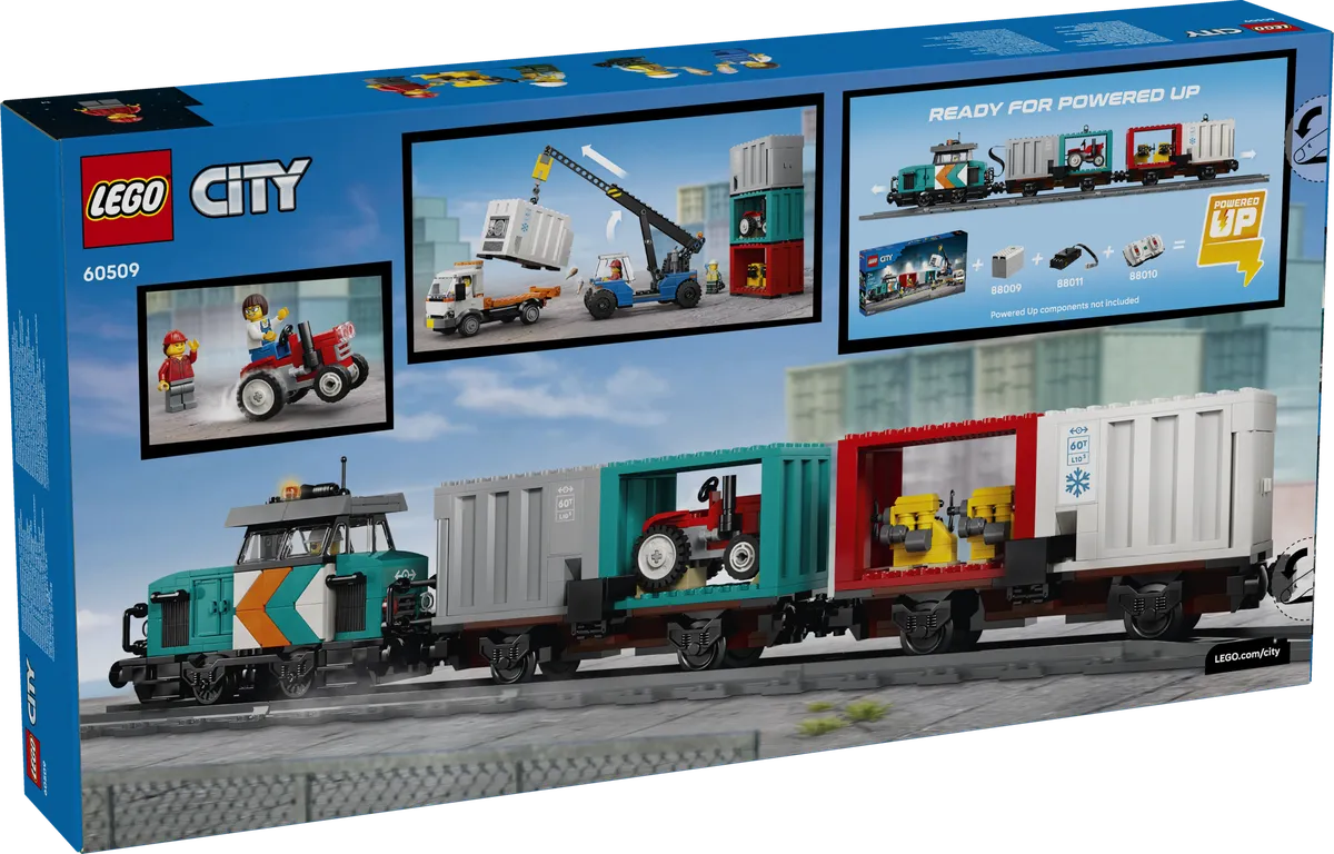 LEGO Harbor Freight Train with Crane & Truck (60509) - Bild 11