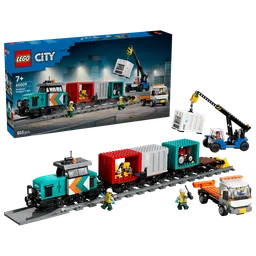 LEGO Harbor Freight Train with Crane & Truck (60509) - afbeelding 1