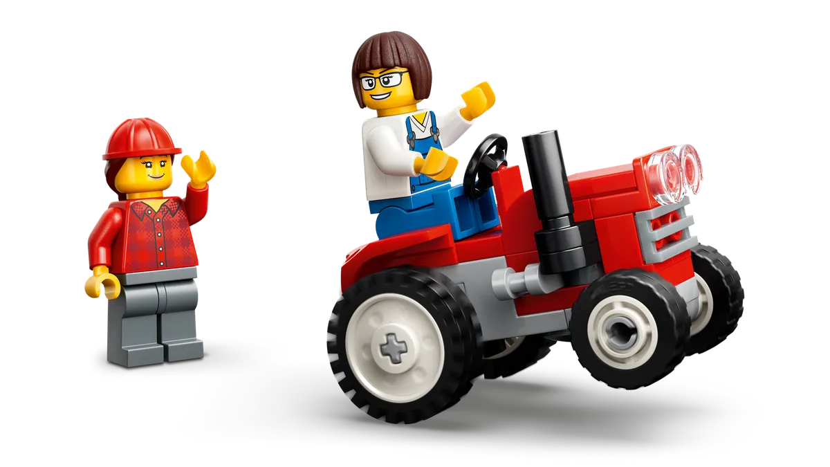 LEGO Harbor Freight Train with Crane & Truck (60509) - Bild 3