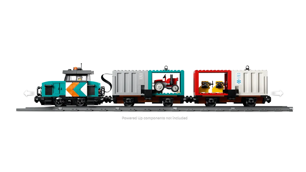 LEGO Harbor Freight Train with Crane & Truck (60509) - Bild 4