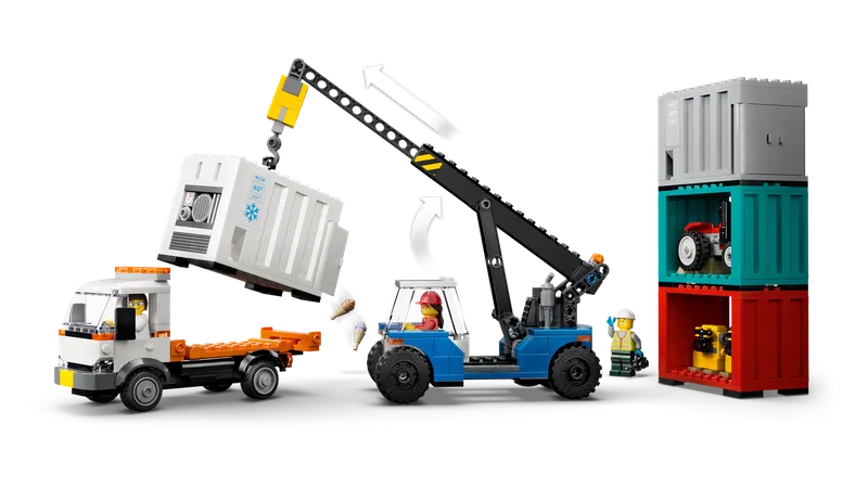 Harbor Freight Train with Crane & Truck by LEGO – product photo 7 of 12