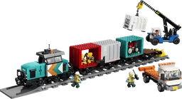 LEGO Harbor Freight Train with Crane & Truck (60509)