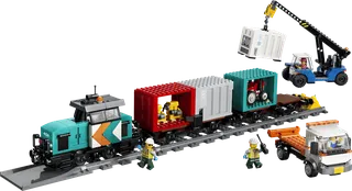 Harbor Freight Train with Crane & Truck by LEGO – product photo 1 of 12