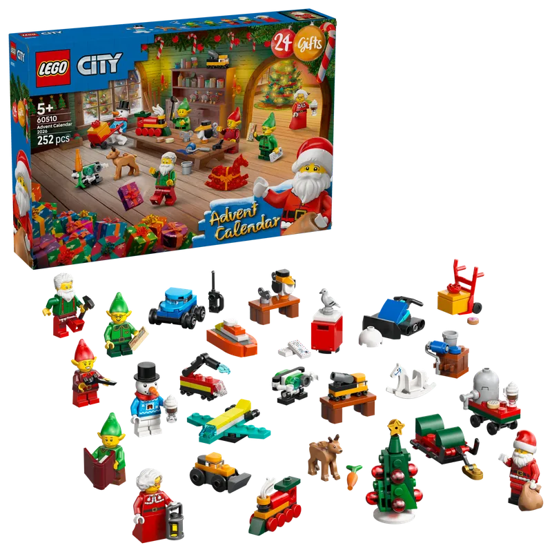 LEGO 60510 LEGO City Advent Calendar 2026 detail image
