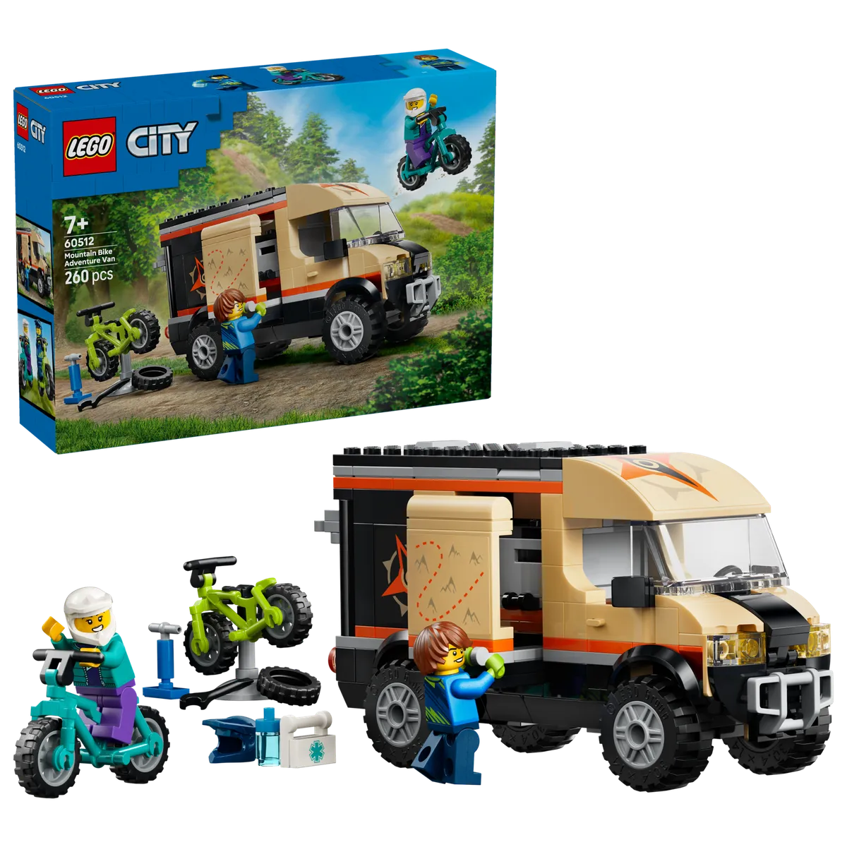 LEGO Mountain Bike Adventure Van (60512) - Bild 6