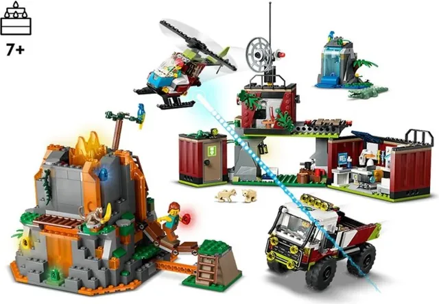 Jungle Explorer Base Camp van LEGO – productfoto