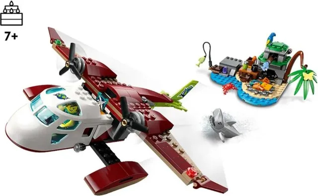 Survivor Island Seaplane von LEGO – Produktfoto